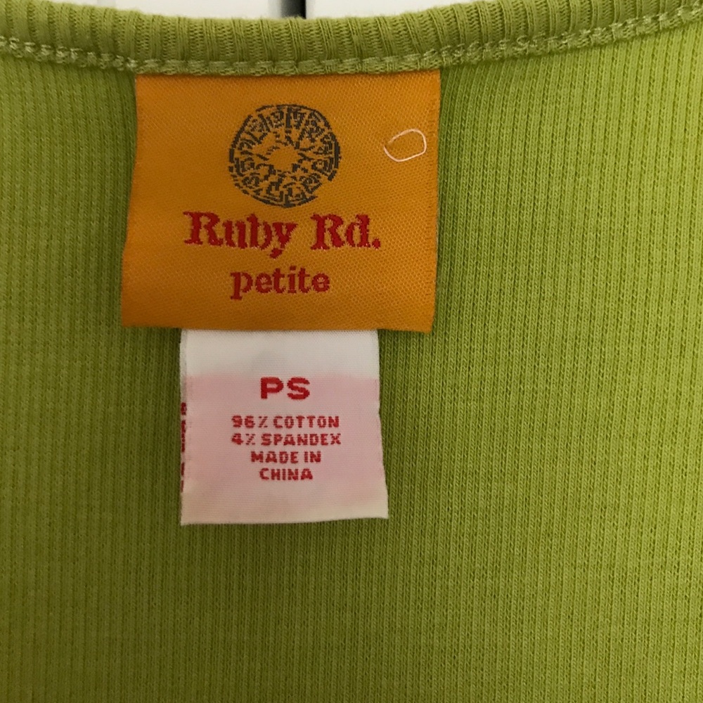 Ruby Rd. Beaded top - Picture 3 of 4